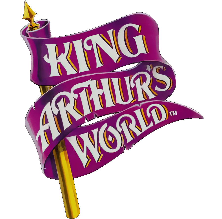 King Arthur's World logo for Super Nintendo